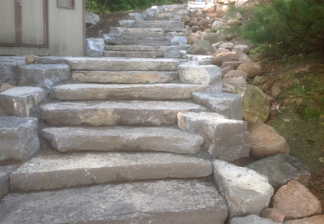 Limestone Stairs